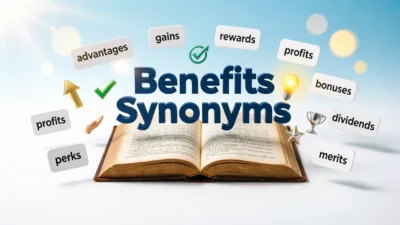 Benefits Synonym