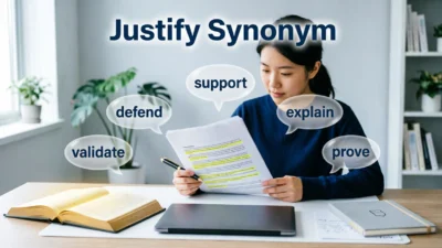 Justify Synonyms