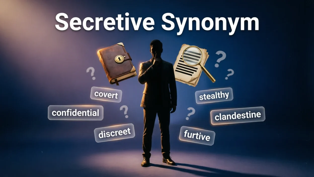 Secretive Synonym