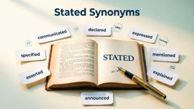 Stated Synonyms