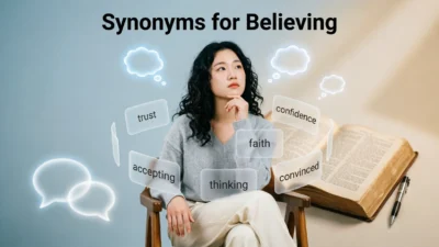 Synonyms for Believing