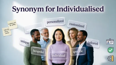 Synonyms for Individualised