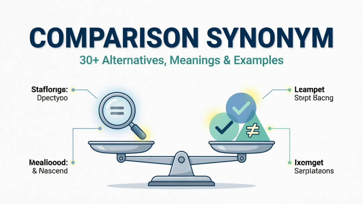 Comparison Synonyms