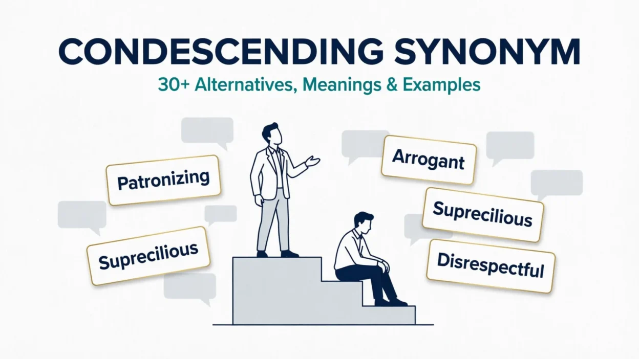 Condescending Synonyms