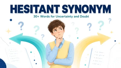 Hesitant Synonyms