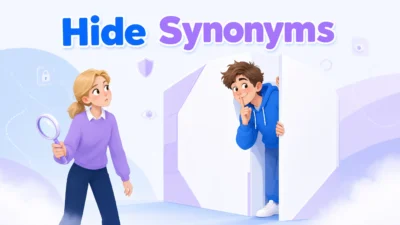 Hide Synonyms