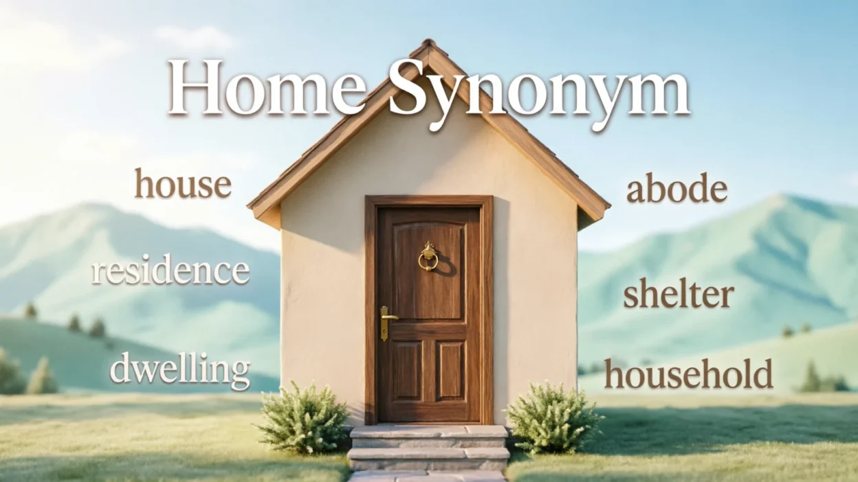 Home Synonyms