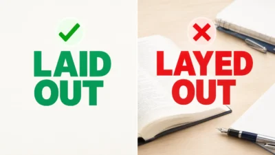 Laid Out vs Layed Out