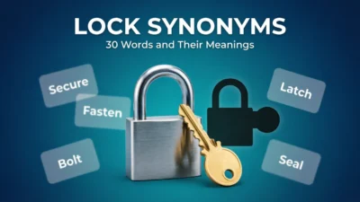 Lock Synonyms