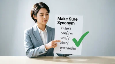 Make Sure Synonym