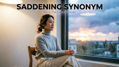 Saddening Synonyms
