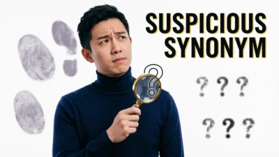 Suspicious Synonyms