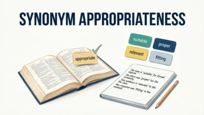 Synonyms for Appropriateness