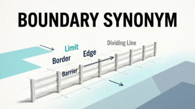 Synonyms for Boundary