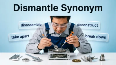 Synonyms for Dismantle