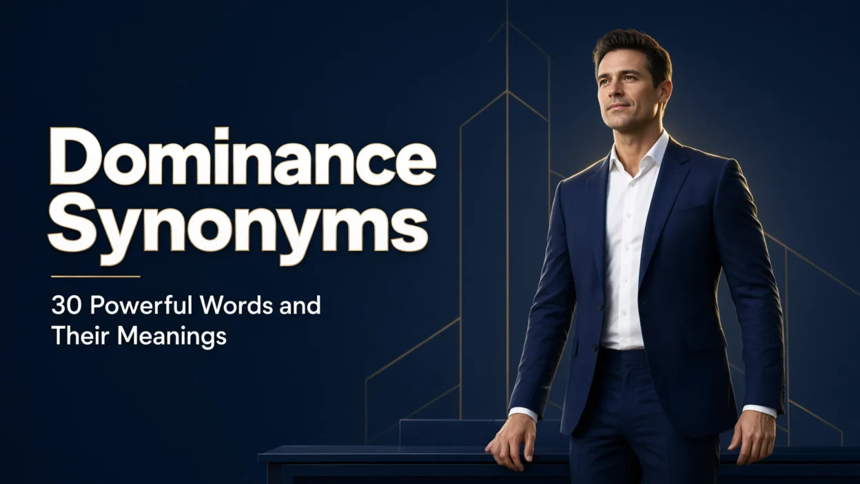 Synonyms for Dominance